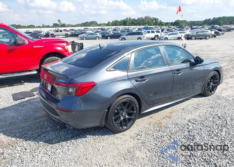 2022 Honda Civic Sport z USA, uszkodzony, nr VIN 2HGFE2F57NH596741